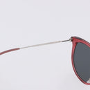 BURBERRY Sunglasses Plastic 2 Set Red Silver Gold Auth BA15437-16