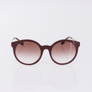 BURBERRY Sunglasses Plastic 2 Set Red Silver Gold Auth BA15437-2