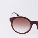 BURBERRY Sunglasses Plastic 2 Set Red Silver Gold Auth BA15437-4