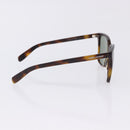 SAINT LAURENT Sunglasses Plastic 2 Set Brown Black Auth BA15438-6