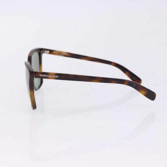 SAINT LAURENT Sunglasses Plastic 2 Set Brown Black Auth BA15438