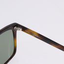 SAINT LAURENT Sunglasses Plastic 2 Set Brown Black Auth BA15438-8
