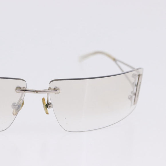 Christian Dior MIUMIU PRADA Sunglasses Plastic 3 Set Black Silver Auth BA15439
