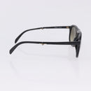 Christian Dior MIUMIU PRADA Sunglasses Plastic 3 Set Black Silver Auth BA15439-22