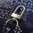 LOUIS VUITTON Monogram Bandana HIGH 5 Pouch White Blue M81410 LV Auth BA1543SM-9