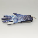 LOUIS VUITTON Monogram Bandana HIGH 5 Pouch White Blue M81410 LV Auth BA1543SM-4