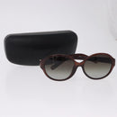 Salvatore Ferragamo Sunglasses Plastic Brown Gold Tone Auth BA15441V-14