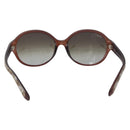 Salvatore Ferragamo Sunglasses Plastic Brown Gold Tone Auth BA15441V-3