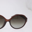 Salvatore Ferragamo Sunglasses Plastic Brown Gold Tone Auth BA15441V-5