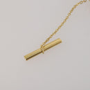 SAINT LAURENT dunhill Cuffs Tie Pin Metal 4 Set Gold Tone Silver Auth BA15443-14