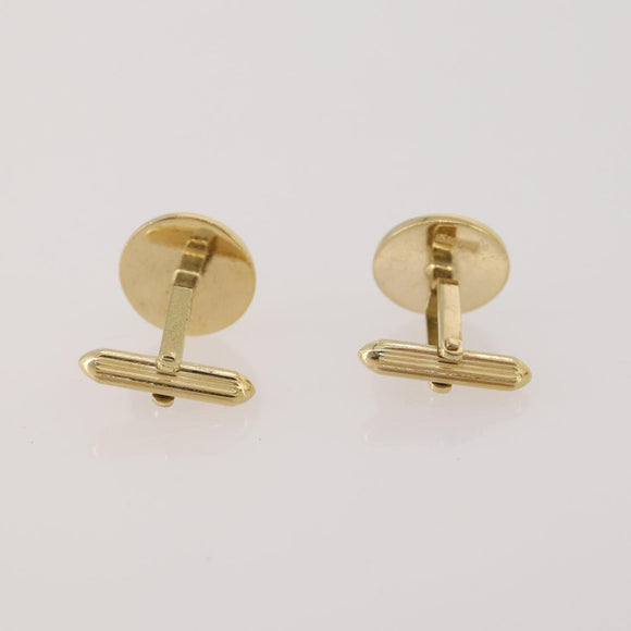 SAINT LAURENT dunhill Cuffs Tie Pin Metal 4 Set Gold Tone Silver Auth BA15443