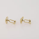 SAINT LAURENT dunhill Cuffs Tie Pin Metal 4 Set Gold Tone Silver Auth BA15443-5