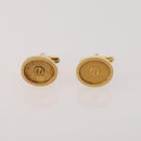 SAINT LAURENT dunhill Cuffs Tie Pin Metal 4 Set Gold Tone Silver Auth BA15443-6