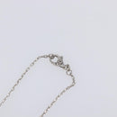 DOLCE&GABBANA Rosary Necklace Metal Silver Green Auth BA15444V-17