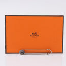 HERMES Serie Pin Brooch Metal Silver Auth BA15449V-12