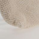 CHANEL COCO Mark Boston Bag Pile White Silver CC Auth BA1544AM-31