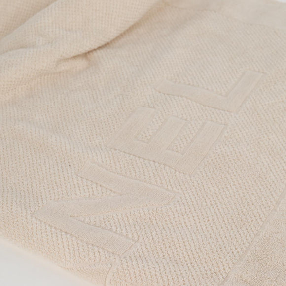 CHANEL COCO Mark Boston Bag Pile White Silver CC Auth BA1544AM