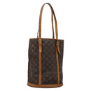 LOUIS VUITTON Monogram Bucket GM Shoulder Bag M42236 LV Auth BA1545-1