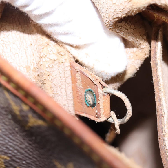 LOUIS VUITTON Monogram Bucket GM Shoulder Bag M42236 LV Auth BA1545