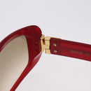LOUIS VUITTON Spouson GM Sunglasses Plastic Red Gold Tone Z0076E LV Auth BA15450-9