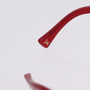 LOUIS VUITTON Spouson GM Sunglasses Plastic Red Gold Tone Z0076E LV Auth BA15450-14