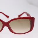 LOUIS VUITTON Spouson GM Sunglasses Plastic Red Gold Tone Z0076E LV Auth BA15450-4