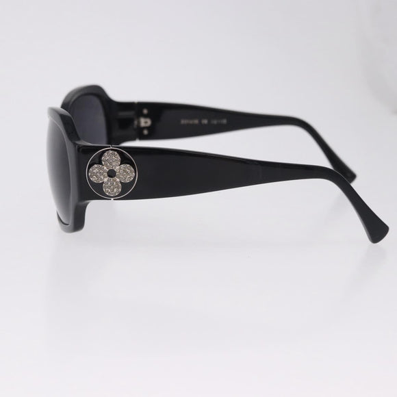 LOUIS VUITTON Ursula Strauss Sunglasses Plastic Black Z0145E LV Auth BA15451V