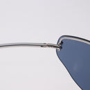 LOUIS VUITTON LV Cup 2000 Sunglasses Metal Blue Silver LV Auth BA15455V-10