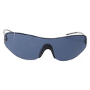 LOUIS VUITTON LV Cup 2000 Sunglasses Metal Blue Silver LV Auth BA15455V-13