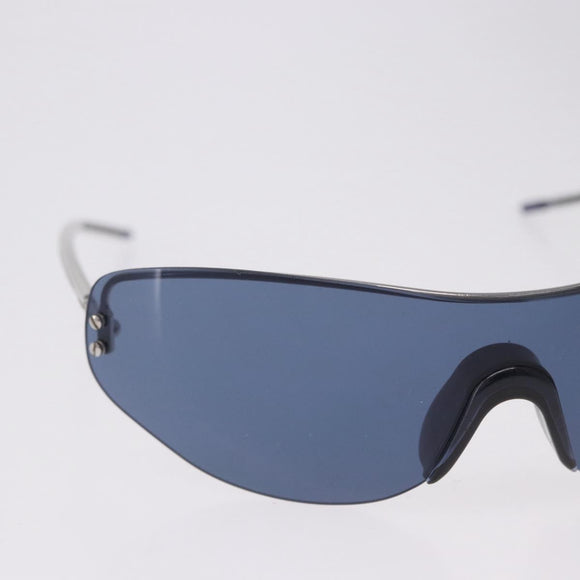 LOUIS VUITTON LV Cup 2000 Sunglasses Metal Blue Silver LV Auth BA15455V