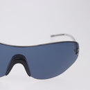 LOUIS VUITTON LV Cup 2000 Sunglasses Metal Blue Silver LV Auth BA15455V-4