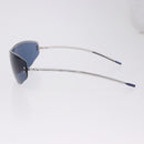 LOUIS VUITTON LV Cup 2000 Sunglasses Metal Blue Silver LV Auth BA15455V-7