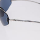 LOUIS VUITTON LV Cup 2000 Sunglasses Metal Blue Silver LV Auth BA15455V-8