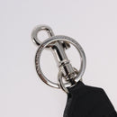 DOLCE&GABBANA Key Holder Strap Polyester Black Silver Auth BA15457A-7