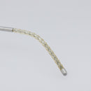 CHANEL Rimless Sunglasses Metal Silver CC Auth BA15458-15