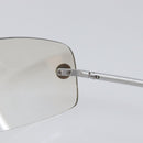 CHANEL Rimless Sunglasses Metal Silver CC Auth BA15458-16