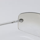 CHANEL Rimless Sunglasses Metal Silver CC Auth BA15458-18