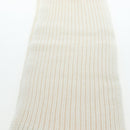 GUCCI Scarf Cashmere Ivory Gold Tone 773426 Auth BA15459V-10