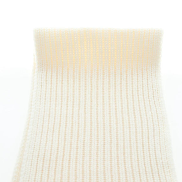 GUCCI Scarf Cashmere Ivory Gold Tone 773426 Auth BA15459V