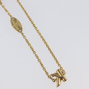 LOUIS VUITTON LV&ME K GP Bracelet Metal Gold Tone M67168 LV Auth BA15461V-14