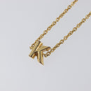 LOUIS VUITTON LV&ME K GP Bracelet Metal Gold Tone M67168 LV Auth BA15461V-3