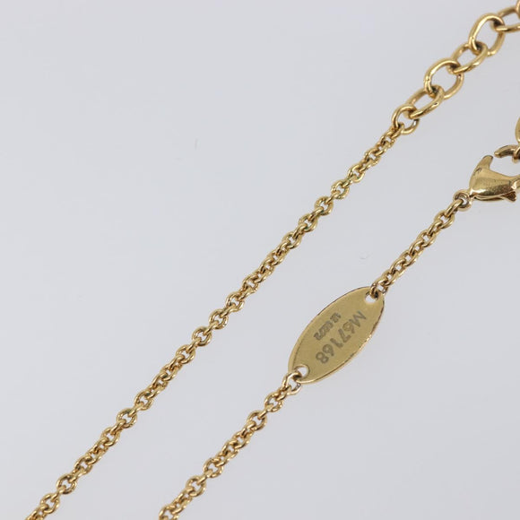 LOUIS VUITTON LV&ME K GP Bracelet Metal Gold Tone M67168 LV Auth BA15461V