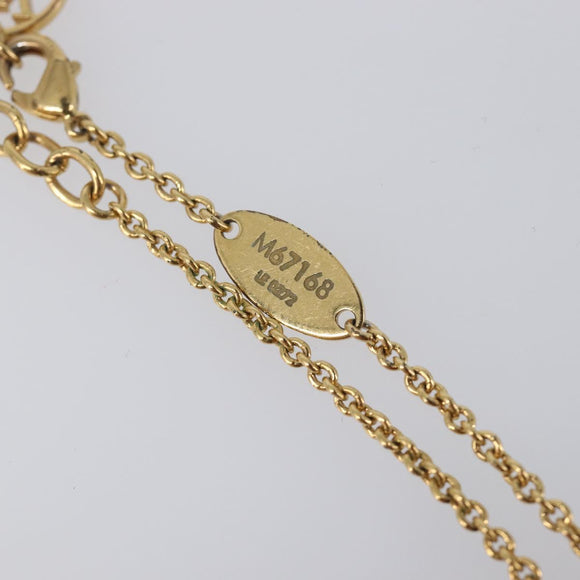 LOUIS VUITTON LV&ME K GP Bracelet Metal Gold Tone M67168 LV Auth BA15461V