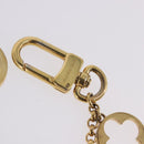 LOUIS VUITTON Fleur de Monogram Charm Metal Gold Tone LV Auth BA15463-12