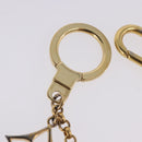 LOUIS VUITTON Fleur de Monogram Charm Metal Gold Tone LV Auth BA15463-13