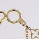 LOUIS VUITTON Fleur de Monogram Charm Metal Gold Tone LV Auth BA15463-6