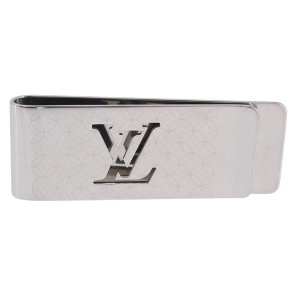 LOUIS VUITTON Bill Clip Champs Elysées Money Clip Metal M65041 LV Auth BA15464M