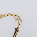 Christian Dior Necklace Metal Gold Tone Auth BA15466V-18