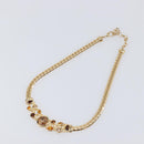 Christian Dior Necklace Metal Gold Tone Auth BA15466V-2