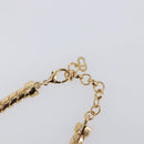 Christian Dior Necklace Metal Gold Tone Auth BA15466V-6